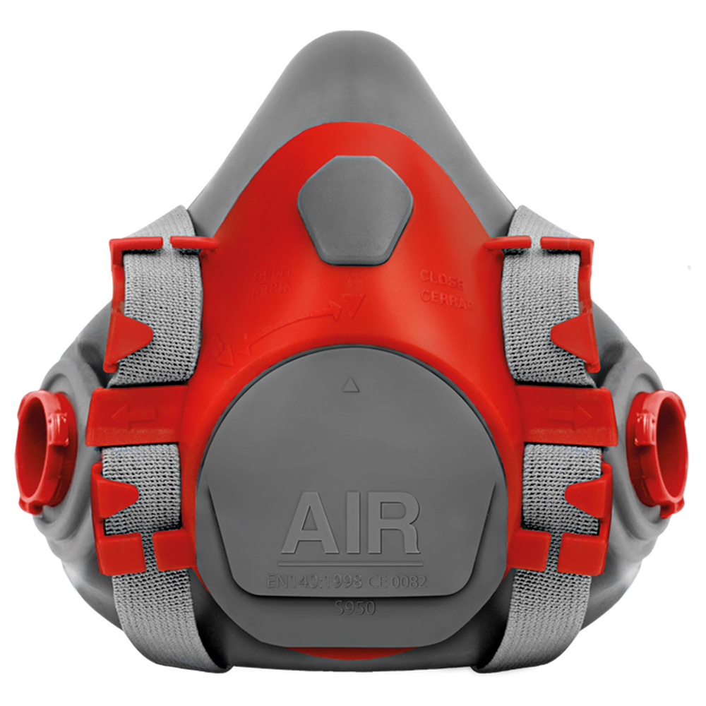 [1003] RESPIRADOR AIR S950 MEDIO ROSTRO SILICONA (S)